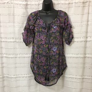 NWT Victoria’s Secret Sheer Floral Cover Up